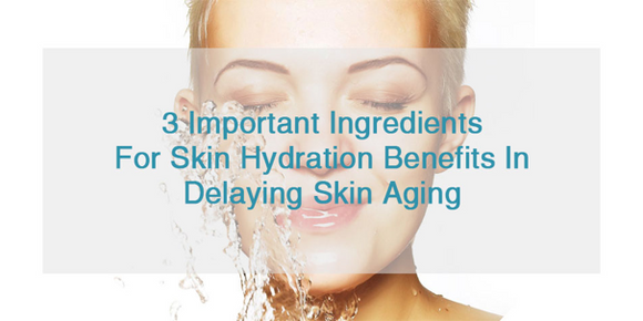THE 3 HYDRATING INGREDIENTS YOUR SKIN NEEDS TO DELAY AGING
