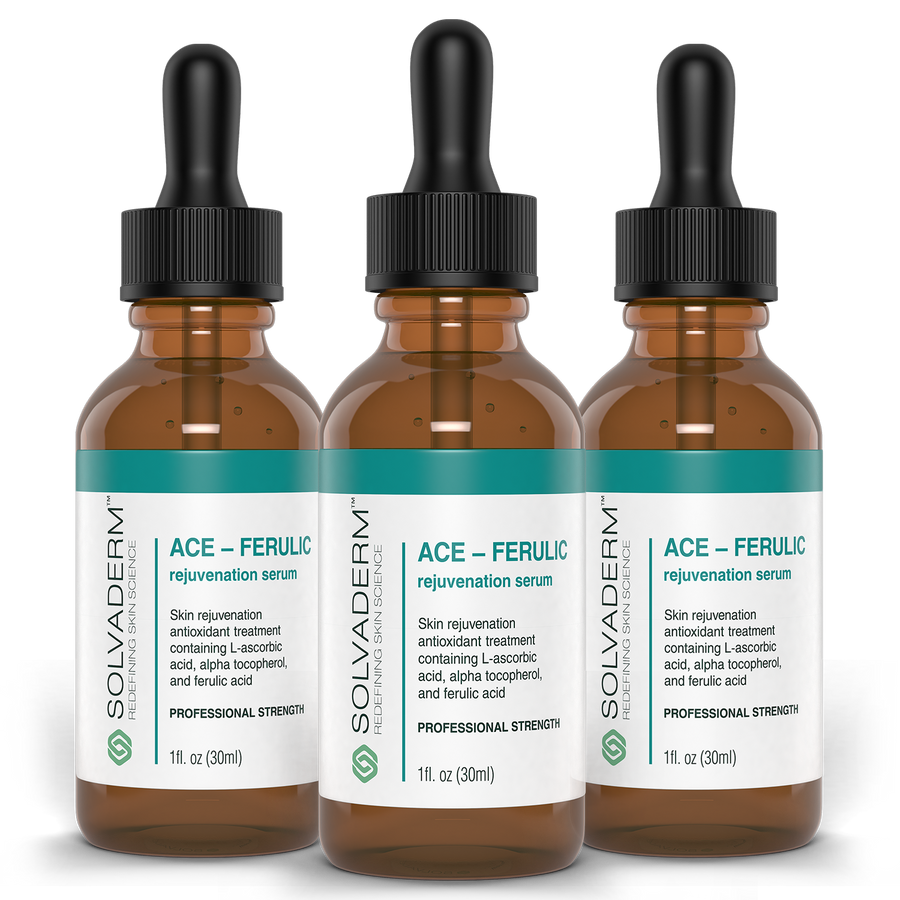 3 Bottles Of Ace-Ferulic - Solvaderm®