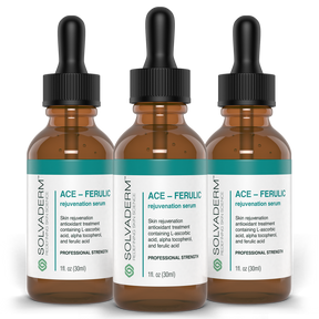 3 Bottles Of Ace-Ferulic - Solvaderm®