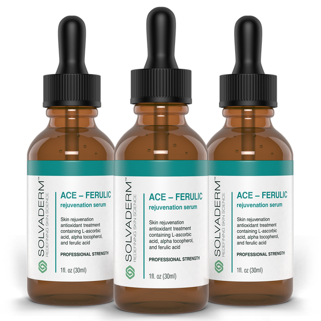 3 Bottles Of Ace-Ferulic - Solvaderm®