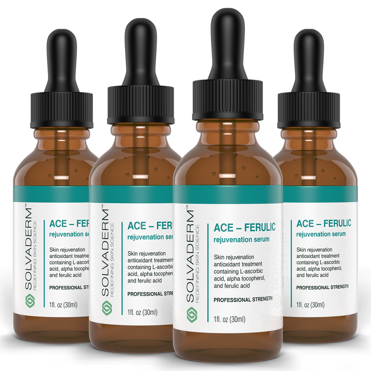 4 Bottles Of Ace-Ferulic - Solvaderm®