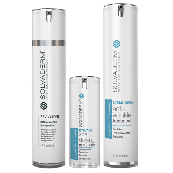 STEMBIOME スキンケア Stemuderm, Eyevage & Revivatone® - Solvaderm