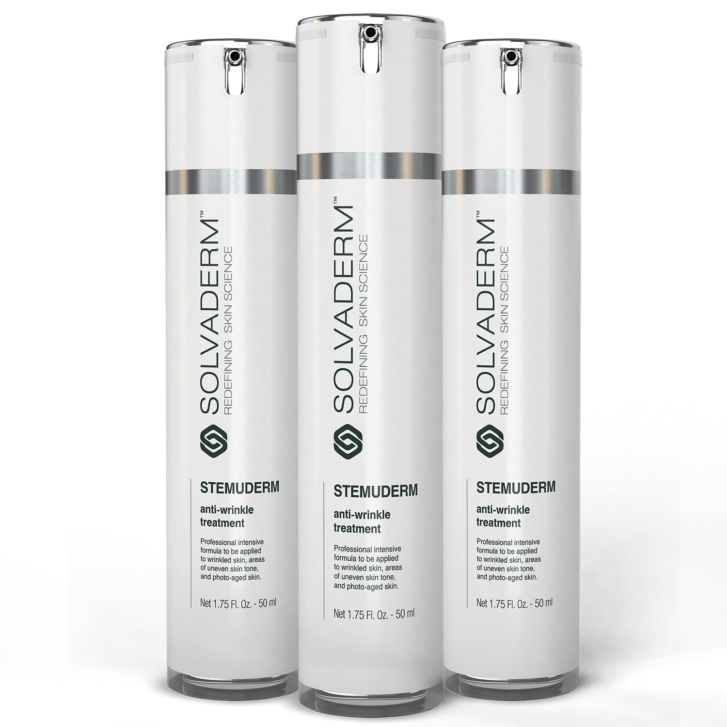 Three Bottles of Stemuderm - Solvaderm®