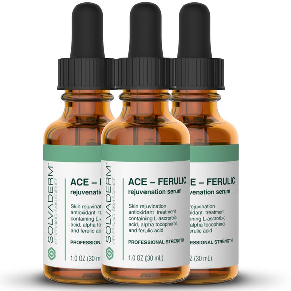 Ace Ferulic - Special Discount 30% OFF - 3 - Bottle Pack @42/Bottle - Solvaderm®