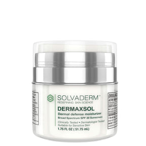 Dermaxsol -  Hydrating SPF Daily Moisturizer (Valued $34) - Solvaderm®
