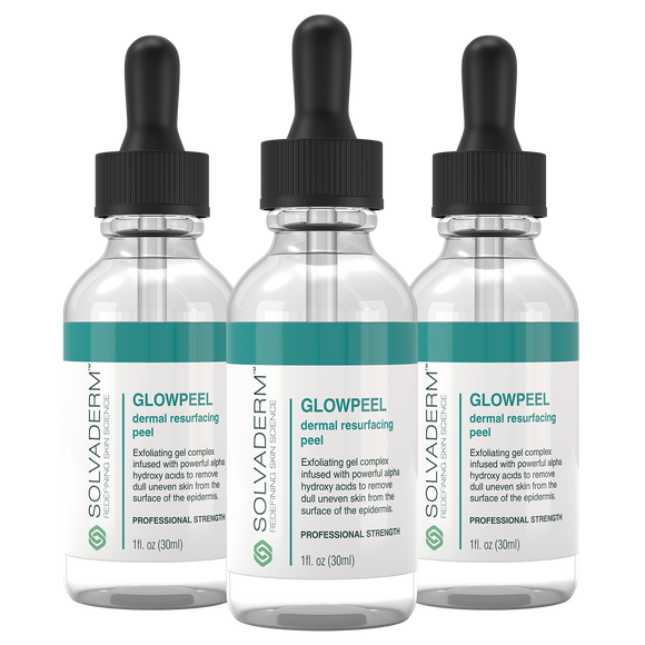 Glowpeel - Special Discounted 30% OFF - 3 - Bottle Pack @35/Bottle - Solvaderm®